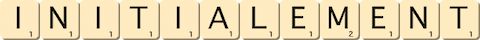 initialement initialement