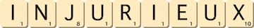 injurieux injurieux