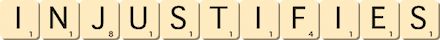 injustifies injustifies