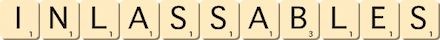 inlassables inlassables
