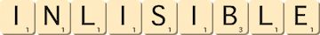 inlisible