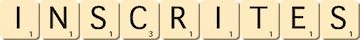 inscrites inscrites