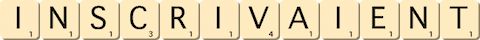 inscrivaient inscrivaient