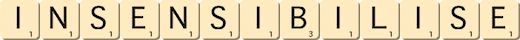 insensibilise