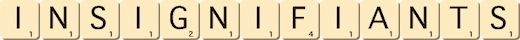 insignifiants insignifiants