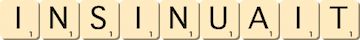 insinuait