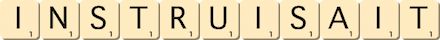 instruisait