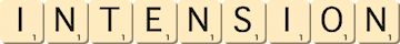 intension