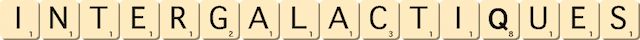 intergalactiques intergalactiques