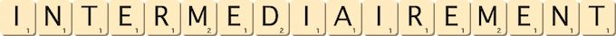 intermediairement