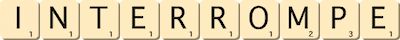interrompe interrompe