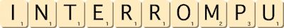 interrompu