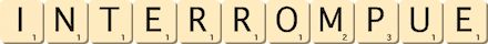 interrompue
