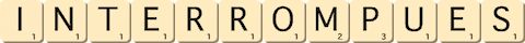 interrompues