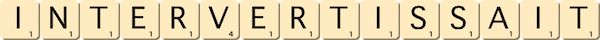 intervertissait