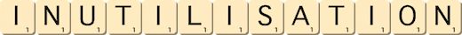 inutilisation