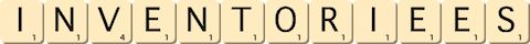 inventoriees inventoriees