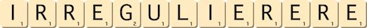irregulier--ere