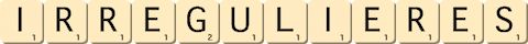 irregulieres irregulieres