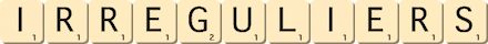 irreguliers irreguliers