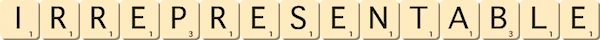 irrepresentable