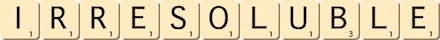 irresoluble