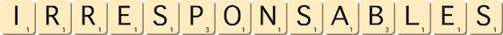 irresponsables irresponsables