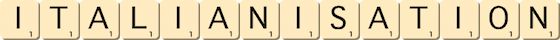 italianisation