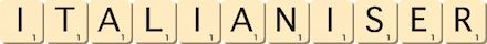 italianiser