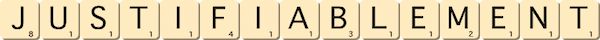 justifiablement