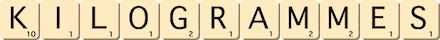 kilogrammes kilogrammes