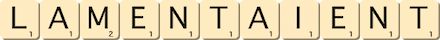 lamentaient lamentaient