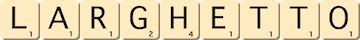 larghetto larghetto