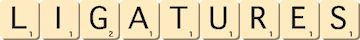 ligatures ligatures