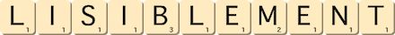 lisiblement