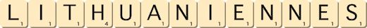 lithuaniennes lithuaniennes