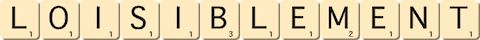 loisiblement