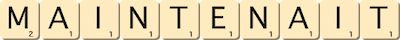 maintenait maintenait