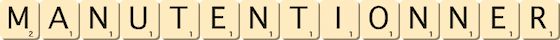manutentionner manutentionner