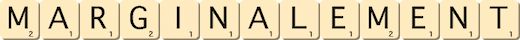 marginalement marginalement