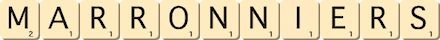 marronniers marronniers