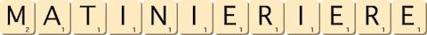 matinier--iere