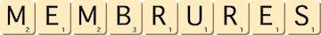 membrures membrures