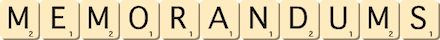 memorandums memorandums