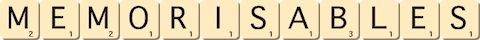 memorisables