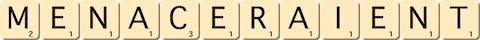 menaceraient menaceraient
