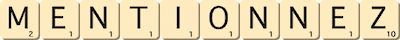 mentionnez