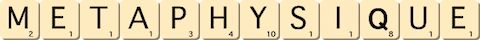 metaphysique metaphysique