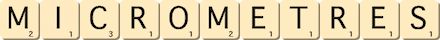 micrometres micrometres