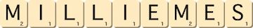 milliemes